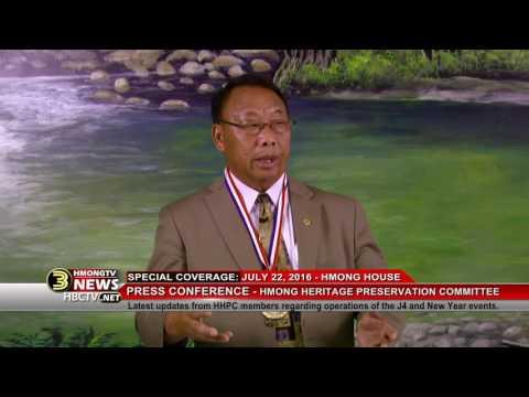 3HMONGTV NEWS: Press Confernece - Yang Blong shares his thoughts on J4 Sports Tournament.