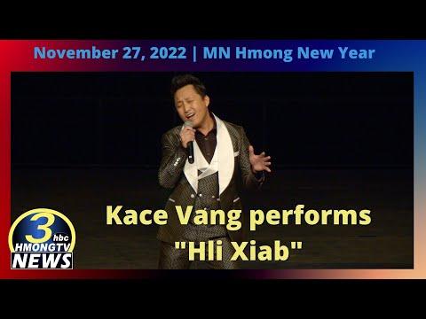 3HMONGTV | Kace Vang, lead singer for Destiny Band, performs one of his singles, "Hli Xiab".