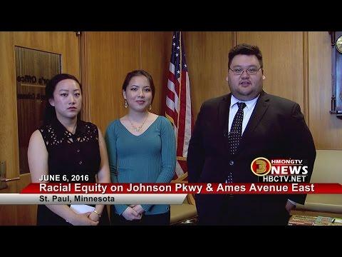 3HMONGTV NEWS: Members of the Racial Equity on Johnson Pkwy & Ames Avenue East meet St. Paul Mayor.