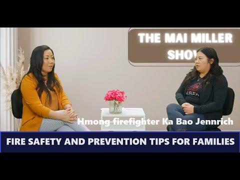 3HMONGTV | The Mai Miller Show with some important fire safety tips. Ep 1-01122024. #maimillershow