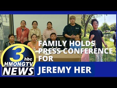 3HMONGTV LIVE | The family of Jeremy Her holds a press conference at the Hmong 18 Council office.