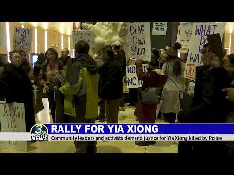 3HMONGTV NEWS | Rally held today at St. Paul City Hall for Yia Xiong (RAW).