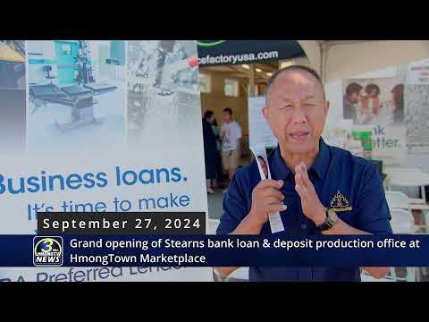 3HMONGTV LIVE: Stearns Bank opens a loan & deposit production office at HmongTown Marketplace.