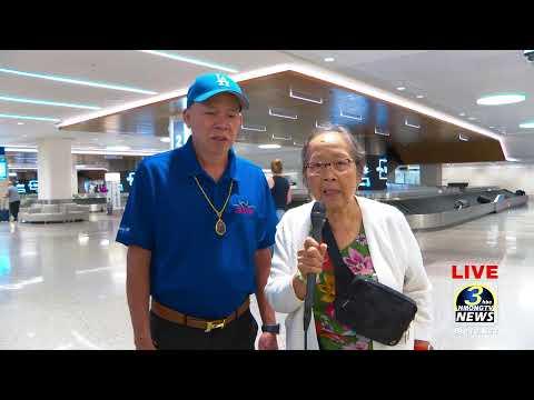 🔴3HBC LIVE: W.I.G Naga Lao youth soccer team arriving at MSP International Airport.