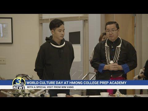 3HMONGTV NEWS | Win Vang visits Hmong College Prep Academy on World Culture Day celebration.