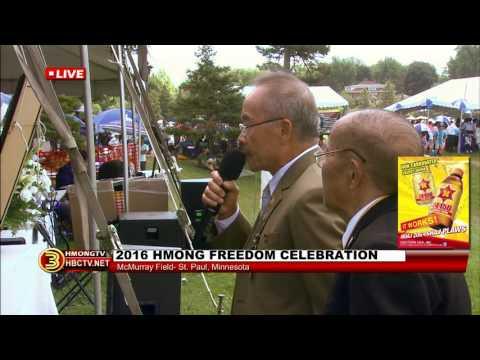 3HMONGTV NEWS: Col. Tou Fue Vang speaks at the 2016 Hmong Freedom Celebration.
