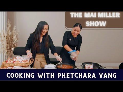 3HMONGTV | 12/20/2023 | The Mai Miller Show with Guest Phetchara Vang, cooking with Phetchara.
