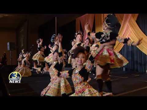 3HMONGTV | Blazing Sapphire dancers perform at the Golden Light Gala. December 19, 2022.