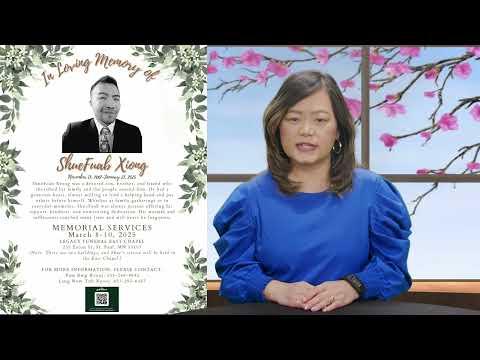 3HMONGTV Lus tshaj txog kev tag sim neej - Memorial service of ShueFuab Xiong.