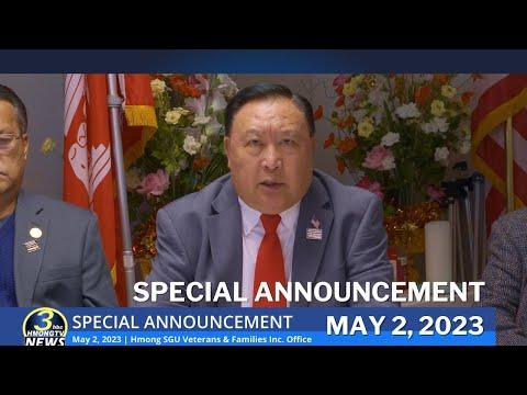 🔴3HMONGTV NEWS | Special Announcement on Hmong SGU Remembrance Day, May 14.