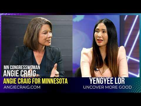 🔴Uncover More Good | Yengyee talks with MN Congresswoman Angie Craig who's running for US Senate.