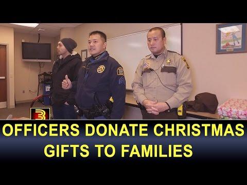 3 HMONG NEWS: Hmong officers give back to families in need this Christmas. Filed by 3HMONGTV.