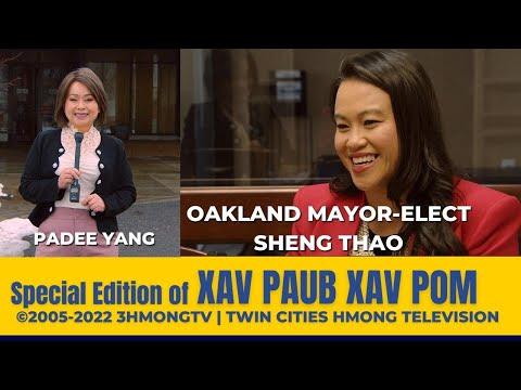 3HMONGTV Special Edition of Xav Paub Xav Pom with Oakland Mayor-elect Sheng Thao.