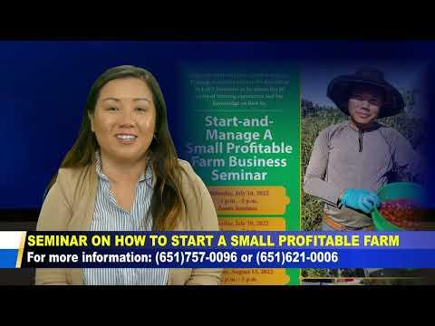 3 HMONG TV Mai Miller Show | Seminar on how to start a small profitable farm.