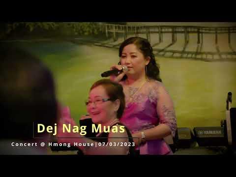 3HMONGTV | Deg Nag Muas sings at Hmong House (07/03/2023).