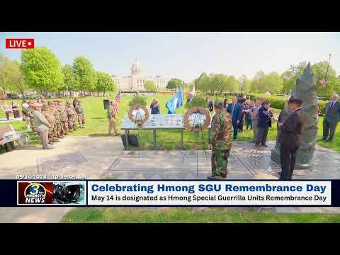 3HMONGTV News | Raw video - Celebrating Hmong Special Guerilla Units Remembrance Day (May 14, 2024).