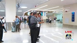 🔴3HBC LIVE: W.I.G Naga Lao youth soccer team arriving at MSP International Airport.