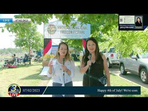 3HMONGTV LIVE from the 41st Hmong International Freedom Festival in St. Paul.