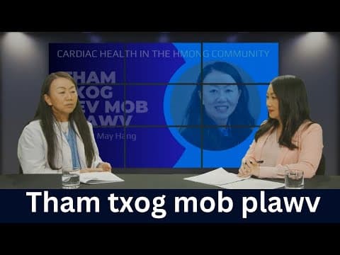 3HMONGTV LIVE: Foua Vang Show - Tham nrog Dr. May Hang txog mob plawv thiab kho plawv.