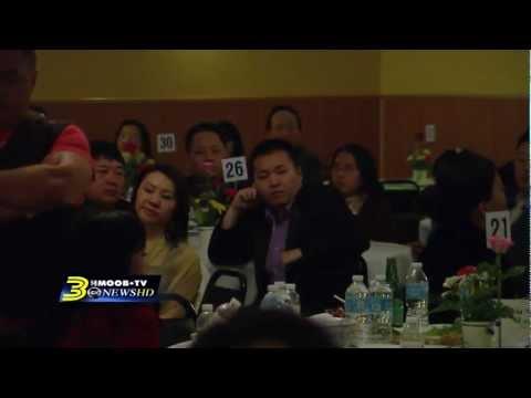 3-22-13 3HMONGTV NEWS: Hmong Nationalities Organization Party at Buasavanh Banquet Hall.