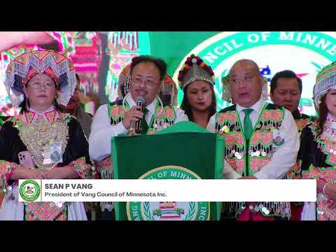 🔴3HMONGTV | Sean Vang, President of Vang Council of MN speaks at Vang Council New Year 2025-2026.