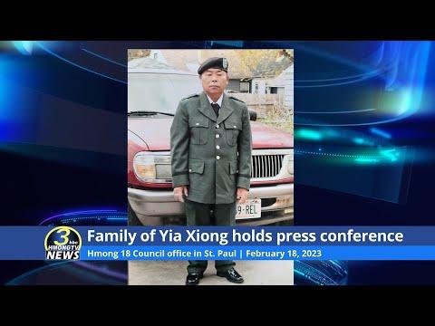 3HMONGTV NEWS: Family of Yia Xiong holds press conference for the first time since the shooting.