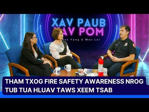 3HMONGTV | XPXP - Tham txog fire safety awareness nrog tub tua hluav taws, Xeem Tsab. ep3-01182024.