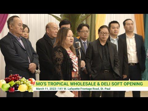 3HMONGTV | Re-broadcast: Mo's Tropical Wholesale & Deli Soft Opening (03/11/2023).