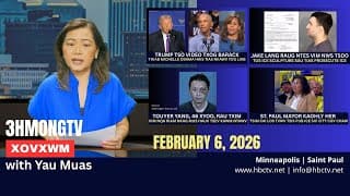 🔴3HMONGTV NEWS | February 6, 2026 -  Xovxwm tshaj tawm hauv xeev Minnesota hnub no.