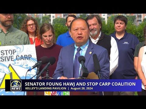 3HMONGTV NEWS | August 20, 2024 - DNR received $12M to install invasive carp deterrent.