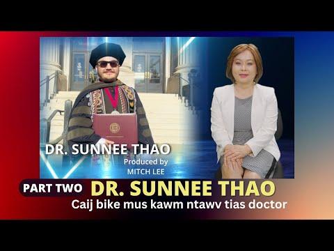 Xav Paub Xav Pom | Part 2 - Dr. Sunnee Thao caij bike mus kawm ntawv tiav doctor.