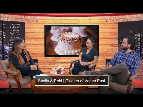 3 HMONG TV MAI MILLER SHOW | Guests Sheila & Reid, owners of Vegan East.