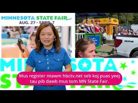🔴Mus register hauv hbctv.net seb koj puas yeej pib dawb mus tom MN State Fair.