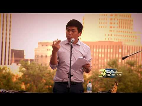 3HMONGTV NEWS: Clip of the day - Kevin Yang, spoken word artist at Kong&Shu Concert.