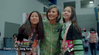 3HMONGTV LIVE | Re-run - Foua Vang tham nrog Tamlyn Tomita, tus nas ej nyob rau Karate Kid Part 2.