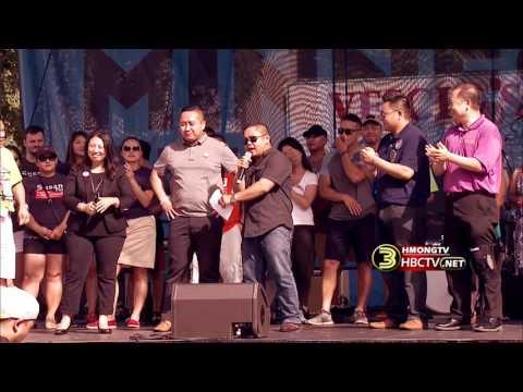 3HMONGTV NEWS: Sen. Foung Hawj, Councilmen Dai Thao & Tou Xiong with Fue Lee and Susan Kaying Pha.