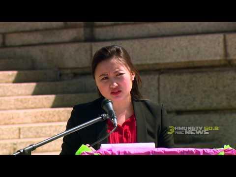 3HMONGTV NEWS: Mai Chong Xiong thanks Hmong veterans and community leaders for supporting HAD.