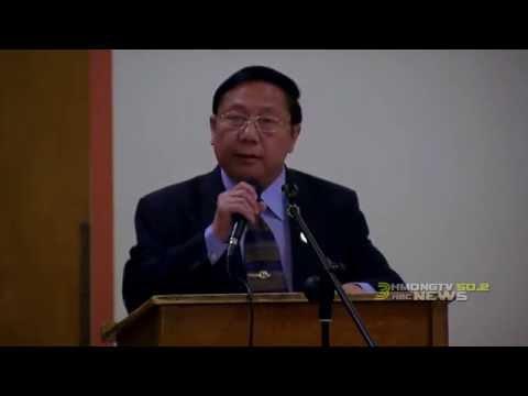 3HMONGTV NEWS: Xiong Pao Moua speaks at Lao Family Foundation Press Conference.