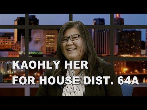 XAV PAUB XAV POM: WITH GUEST KAOHLY HER, CANDIDATE FOR HOUSE DIST. 64A.