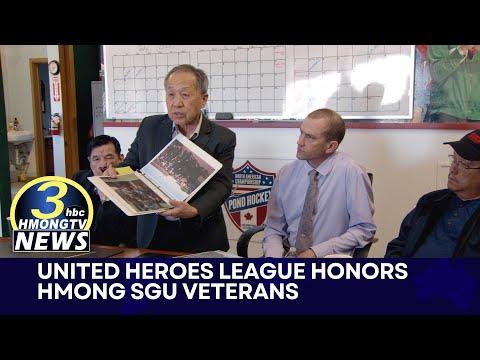 3HMONGTV NEWS | United Heroes League honors Hmong veterans with bricks inscribed with their names.