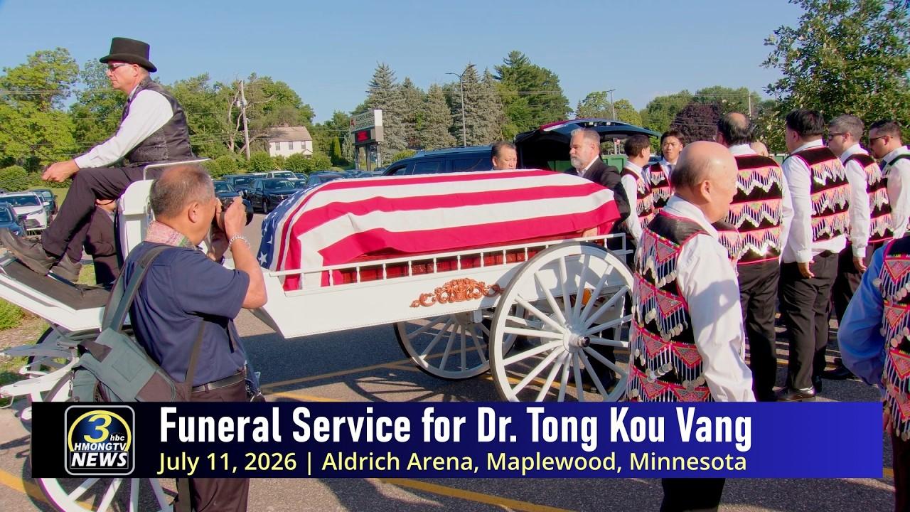 🔴Dr. Tong Kou Vang's funeral procession - 07.11.26.