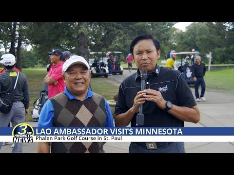3HMONGTV NEWS | Lao Ambassador Sisavath Inphachanh from Washington DC visits Minnesota.