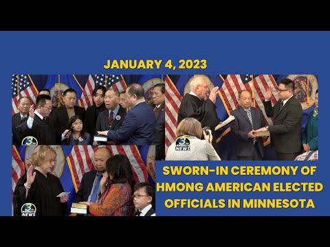 3HMONGTV NEWS | Sworn-in ceremony for Hmong American elected officials in Minnesota. Jan. 3, 2023.