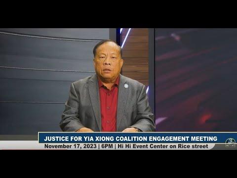 3HMONGTV LIVE: Lus tshaj tawm los ntawm Justice for Yia Xiong (11/14/2023.)