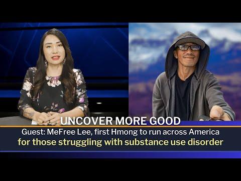 Uncover More Good - MeFree Lee runs across America for those struggling with substance use disorder.