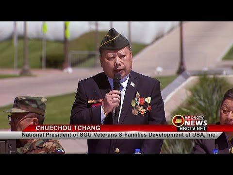 3HMONGTV NEWS: Honoring Hmong veterans at MN State Capitol ground.