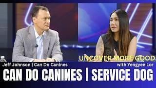 🔴Uncover More Good | February 16, 2026: Can Do Canines - service dog.