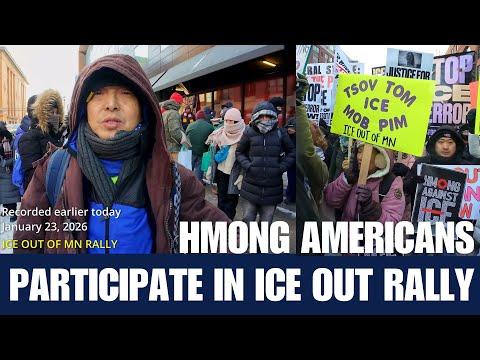 🔴3HMONGTV NEWS | 01-23-2026 - Hmong Americans participated in the "ICE Out of Minnesota" rally.