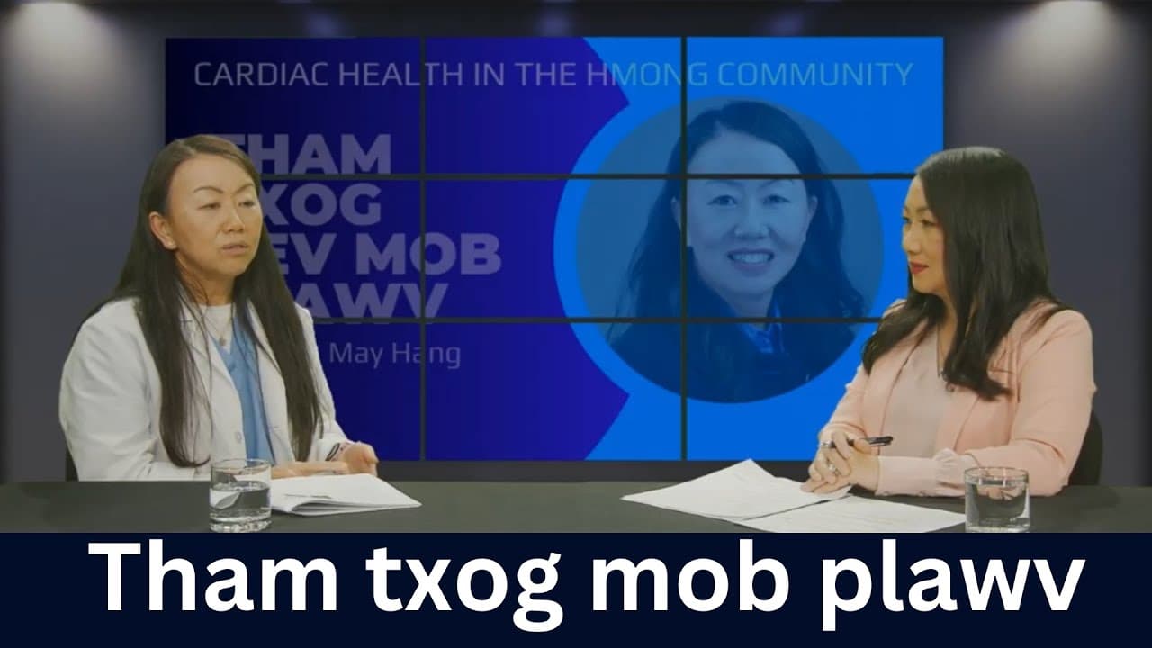 3HMONGTV LIVE: Foua Vang Show - Tham nrog Dr. May Hang txog mob plawv thiab kho plawv.
