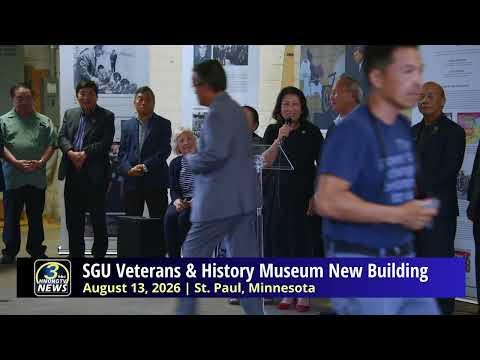 🔴3HMONGTV NEWS | Groundbreaking for SGU Veterans & history museum new building.